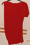 Червона блуза з одним рукавом, фото 2