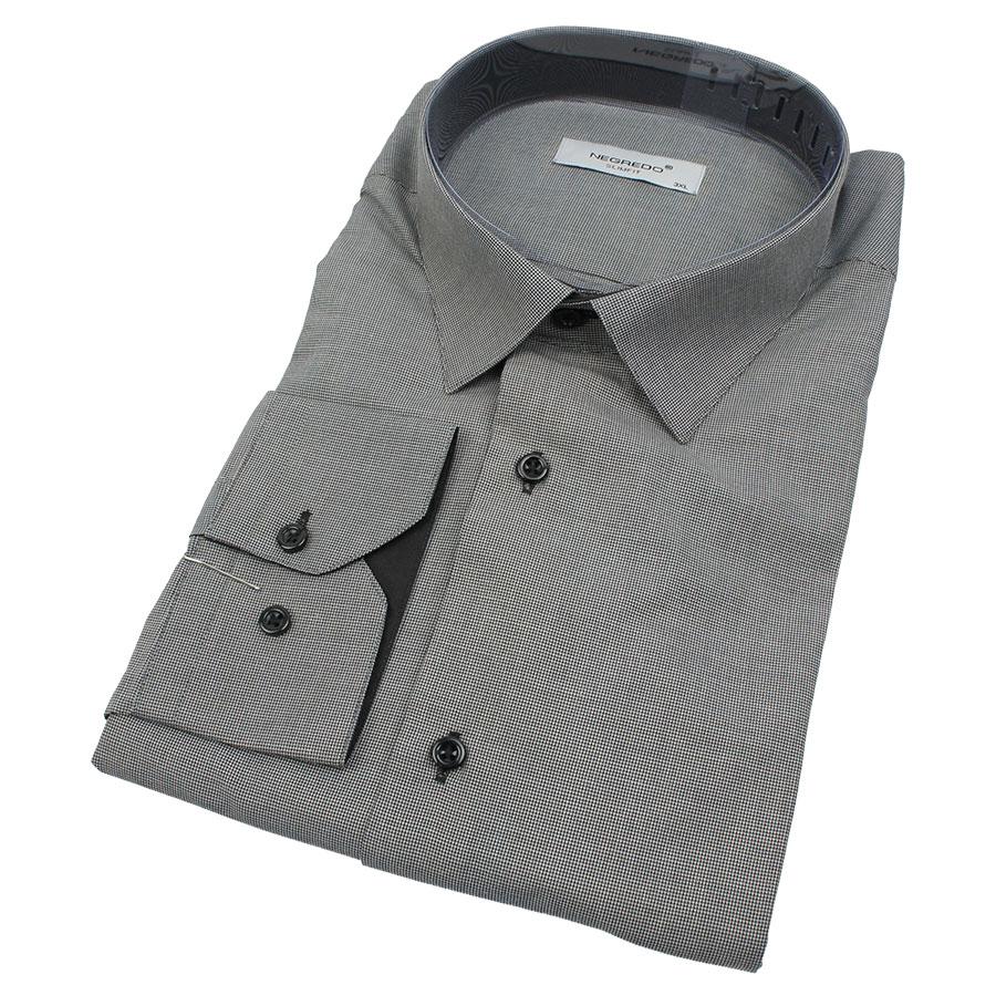 Приталена чоловіча сорочка Negredo 560 BDS 12 великого розміру, фото 1