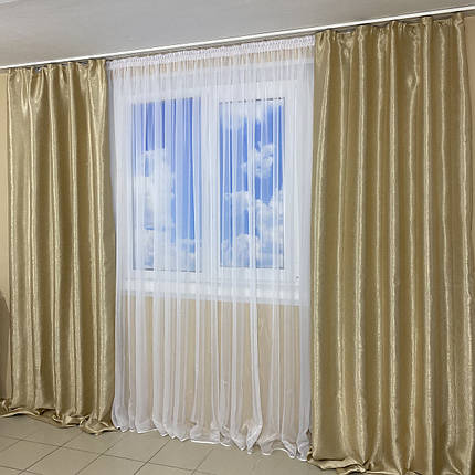 Комплект готових для спальні, дитячої, вітальні Блекаут-софт, фото 2