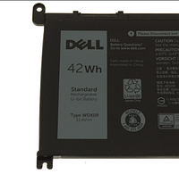 Аккумуляторная батарея для ноутбука Dell Inspiron 7570 - WDX0R, WDXOR (11.4V 42Wh) Оригинал