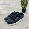 Кросівки чоловічі, чорні "Basko" еко шкіра, мокасини чоловічі, кеди чоловічі, взуття чоловіче, фото 2