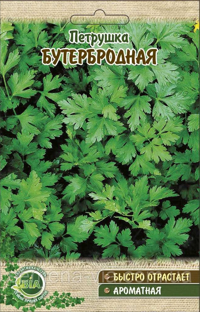 Петрушка листова Бутербродна (20 г.) (в упаковці 10 шт.)