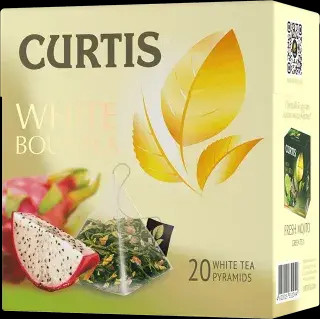 Чай Curtis "White Bountea" білий ароматизований 20 пірамідок