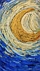 Плед Emmer з еко кашеміру "Зоряна ніч", Ван Гог 140*175 см, фото 5
