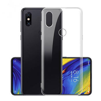 Чохол для Xiaomi Mi Mix 3 силіконовий бампер прозорий