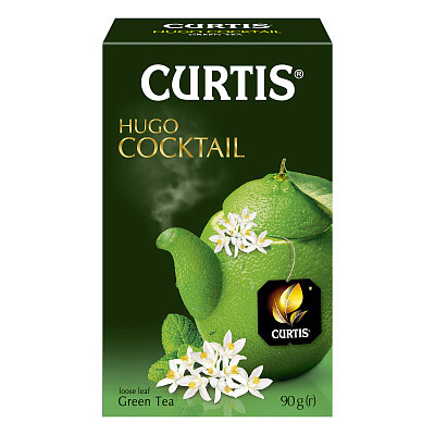 Чай Curtis "Hugo Cocktail" зелений ароматизований листової 90г