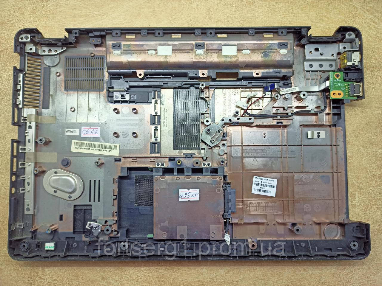 Б/У Корпус низ (піддон) на HP Compaq CQ62-a25er, фото 1