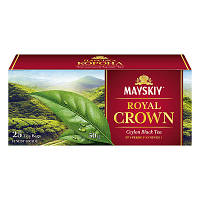 Чай Майский "Царская Корона" черный 25 пакетиков