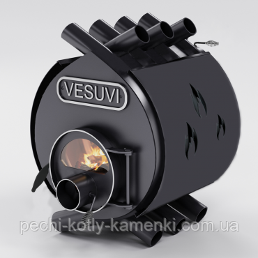 Булер'ян "VESUVI" Класик 00 зі склом з перфорацією (калориферна піч), фото 2