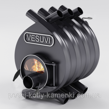 Піч калориферна бульер'ян "VESUVI" Класик тип 01 зі склом, фото 1
