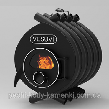 Піч калориферна бульер'ян "VESUVI" Класик тип 02 зі склом, фото 1