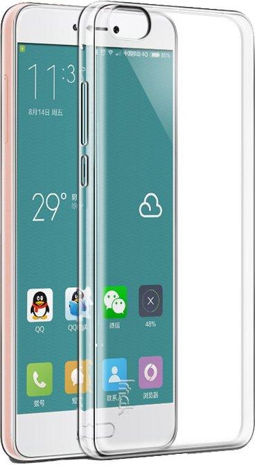 Чохол для Xiaomi Mi5c силіконовий бампер прозорий, фото 1