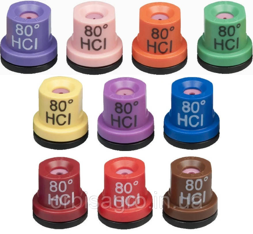 Конусні розпилювачі HCI 80° (кераміка)
