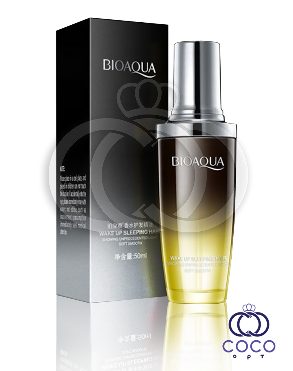 Масло для волосся Bioaqua Wake Up Sleeping Hair з лимонним квіткою 01, фото 1