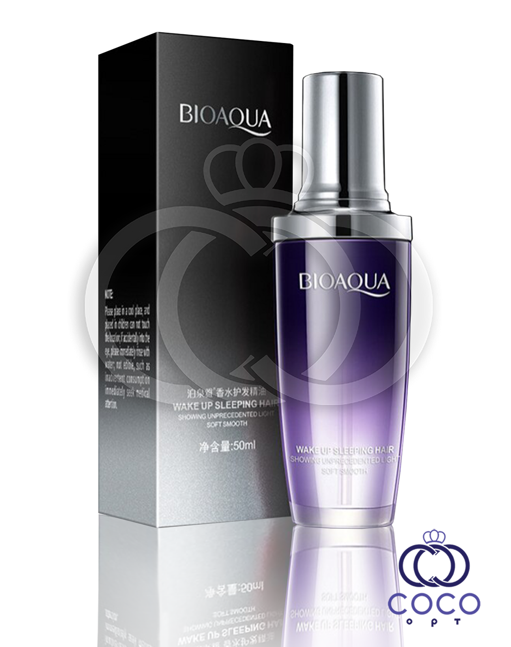 Масло для волос Bioaqua Wake Up Sleeping Hair с пурпурным розмарином 02