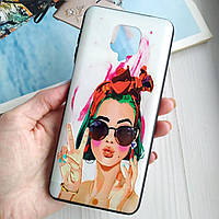 Чехол на Xiaomi Redmi Note 9 Pro с рисунком Girls Nice Case