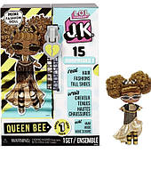 Лялька лол L.O.L. Surprise! JK Queen Bee Mini Fashion Doll with 15 Surprises