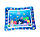 Водний килимок для дітей "прямокутний з русалками" розвиваючий килимок для немовляти | водный коврик, фото 3