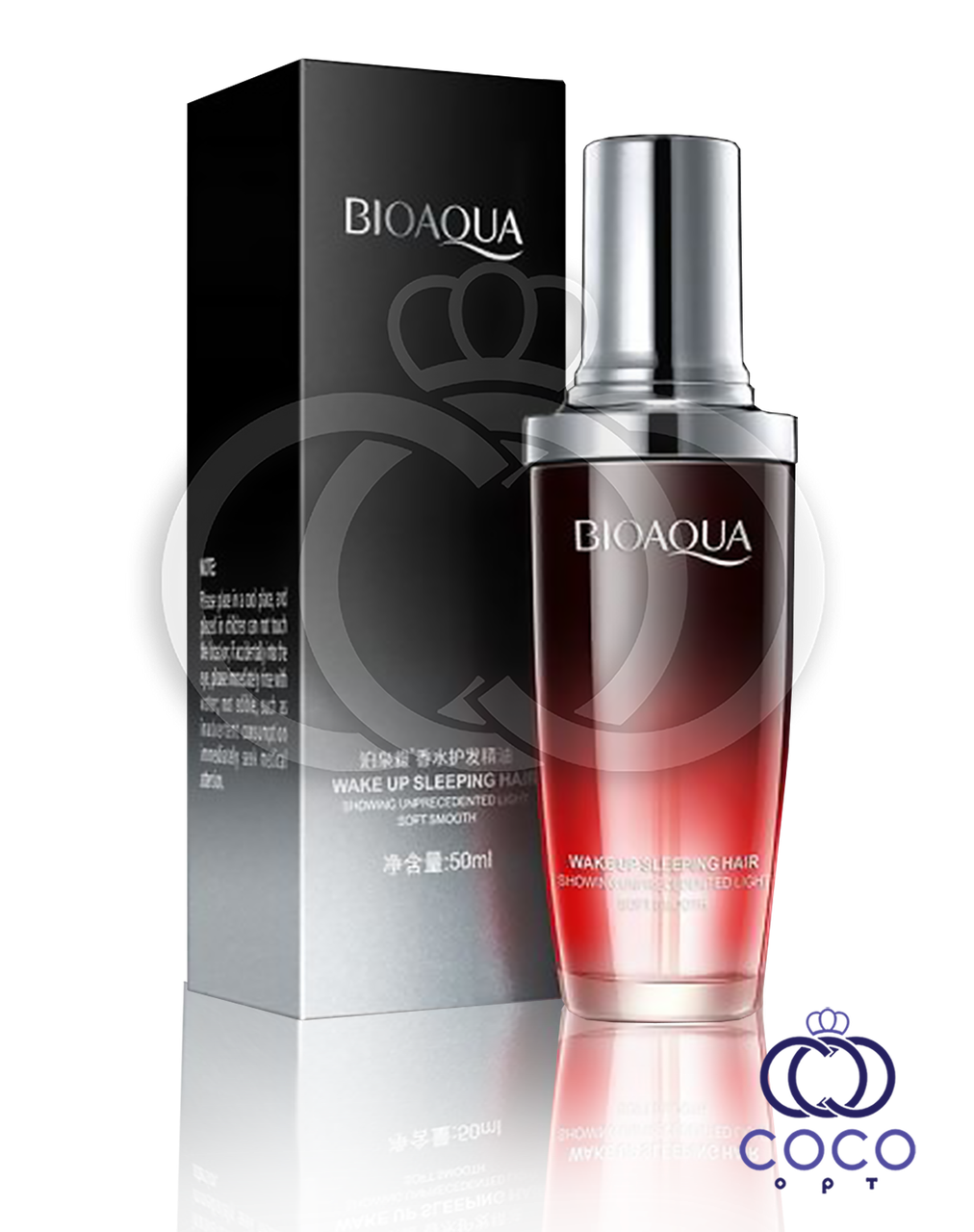 Масло для волос Bioaqua Wake Up Sleeping Hair с экстрактом красной розы 03