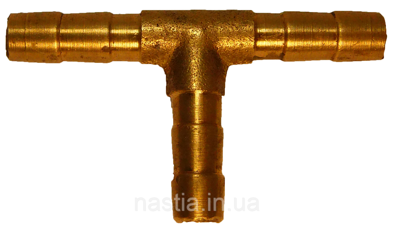 T90S (147920800) З'єднувальний елемент(на 3 трубки, металічний), хомут-хомут-хомут, фото 1