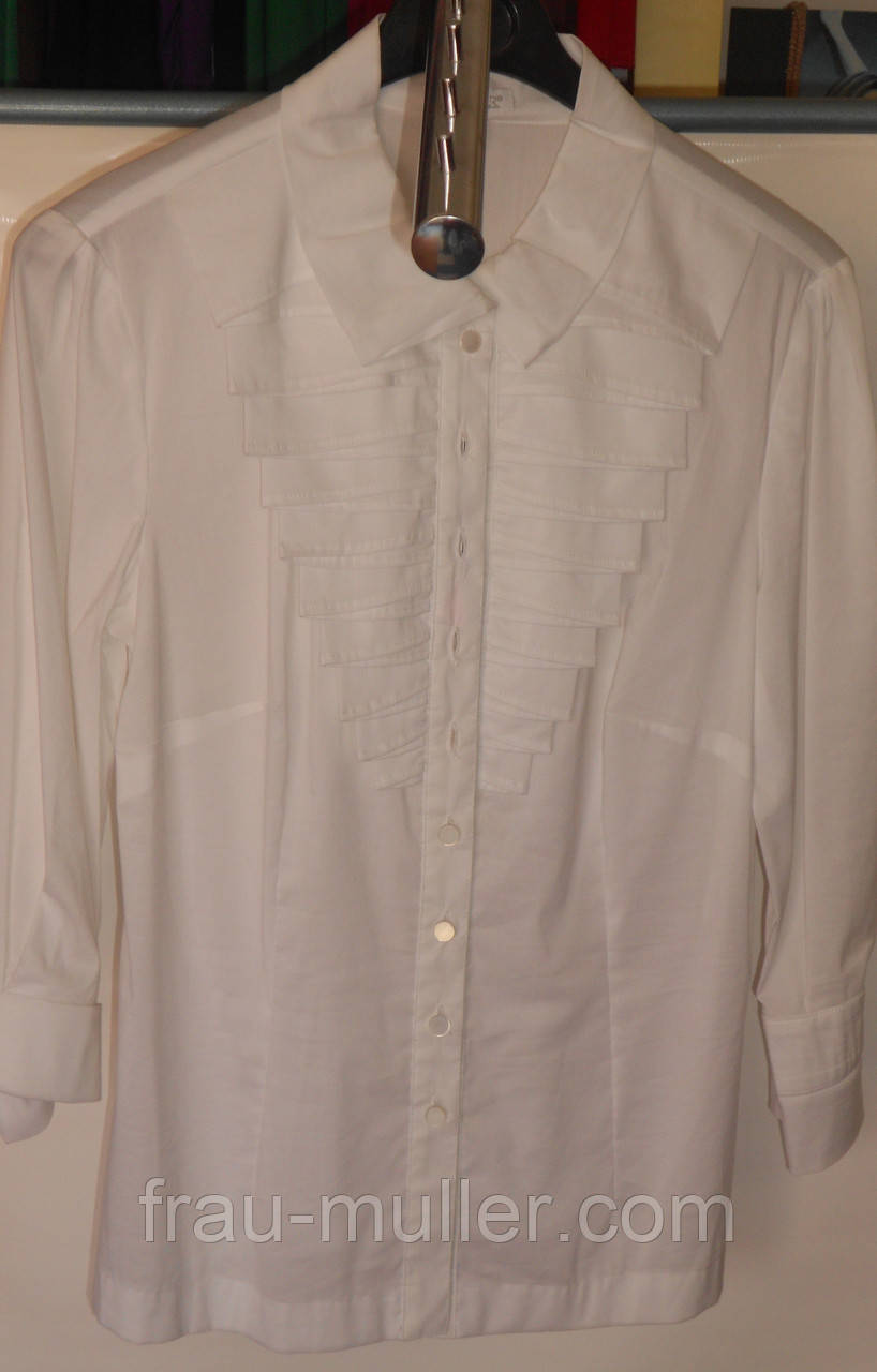 Блуза батист жіноча офісна батіст ефектна 44 46 48 Solar, фото 1