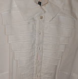 Блуза батист жіноча офісна батіст ефектна 44 46 48 Solar, фото 2