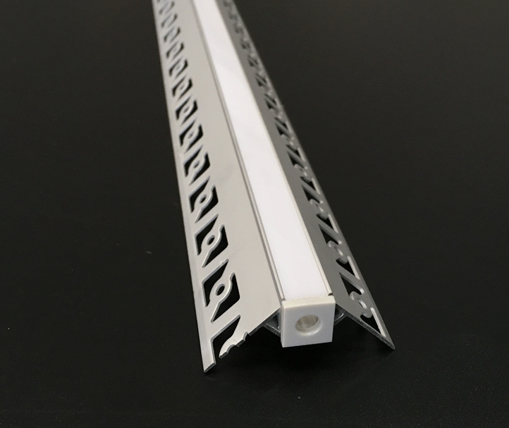 Профиль LEDTech угловой анодированный в гипс под штукатурку для светодиодной ленты LT-646 24*53мм Платы до13мм - фото 3 - id-p1303713406