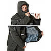 Костюм зимовий NORFIN Element Gray -20° (S, M, L, XL), костюм для зимової риболовлі, фото 3