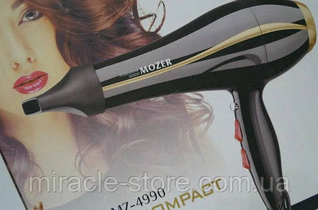 Фен для волосся Mozer MZ-4990 3000Вт професійний, фото 2