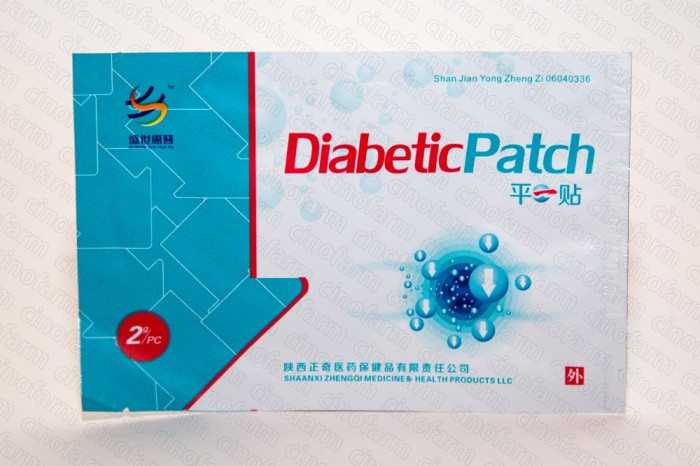 Diabetic Patch пластир проти цукрового діабету Shaanxi