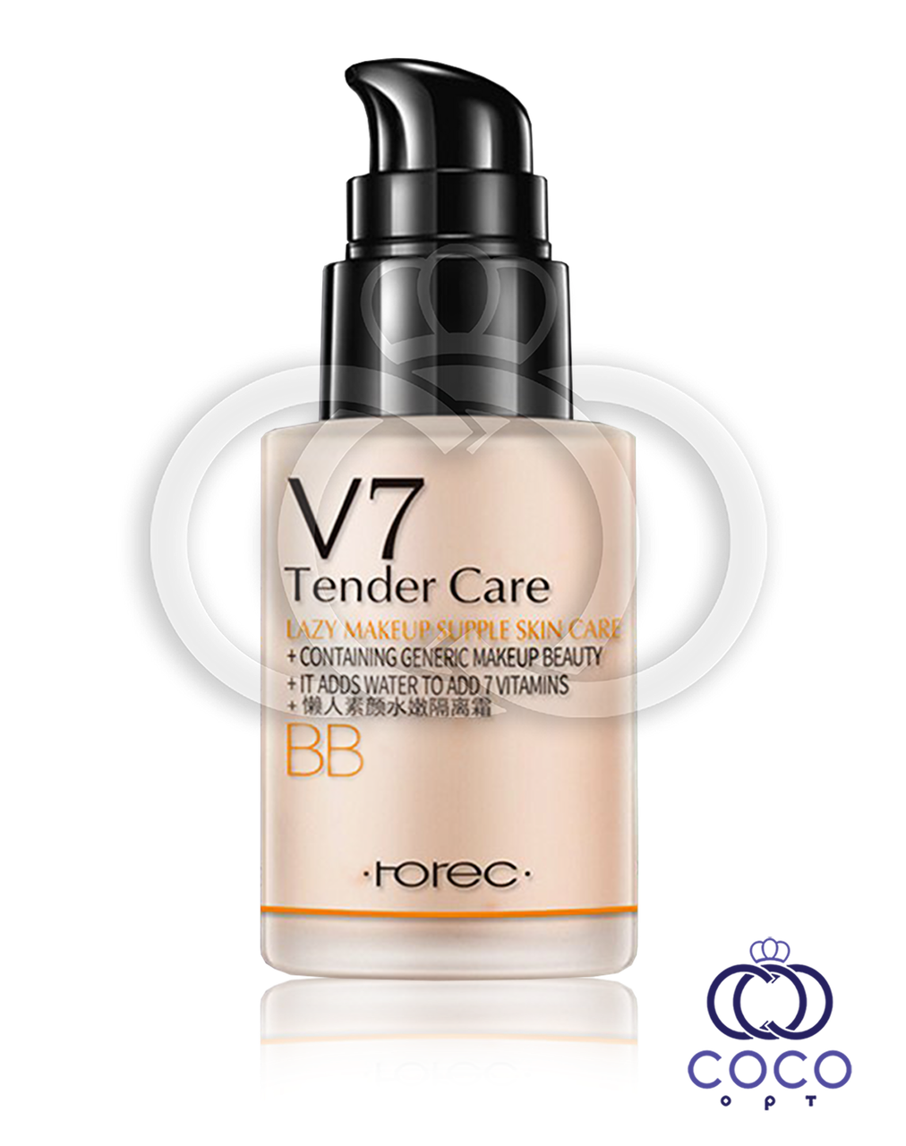 Основа під макіяж Rorec V 7 Deep Hydration BB з вітамінним комплексом (01)