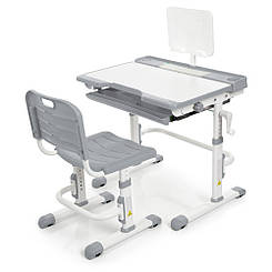 Дитяча парта M 3111(2), регулювання висоти, нахилу, з підставкою для книг