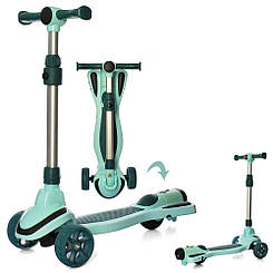 СЕРАКАТ SCOOTER "РАКЕТА" З ТУРБІnaМИ, JR 3-060-26, музика, світло, дим, USB-зарядка