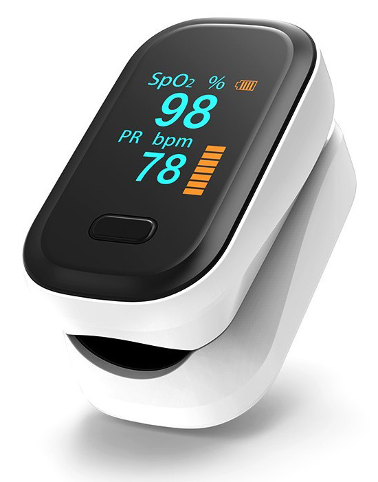 Пульсометр оксиметр на палець (пульсоксиметр) Yonker YK-80B OLED, фото 1