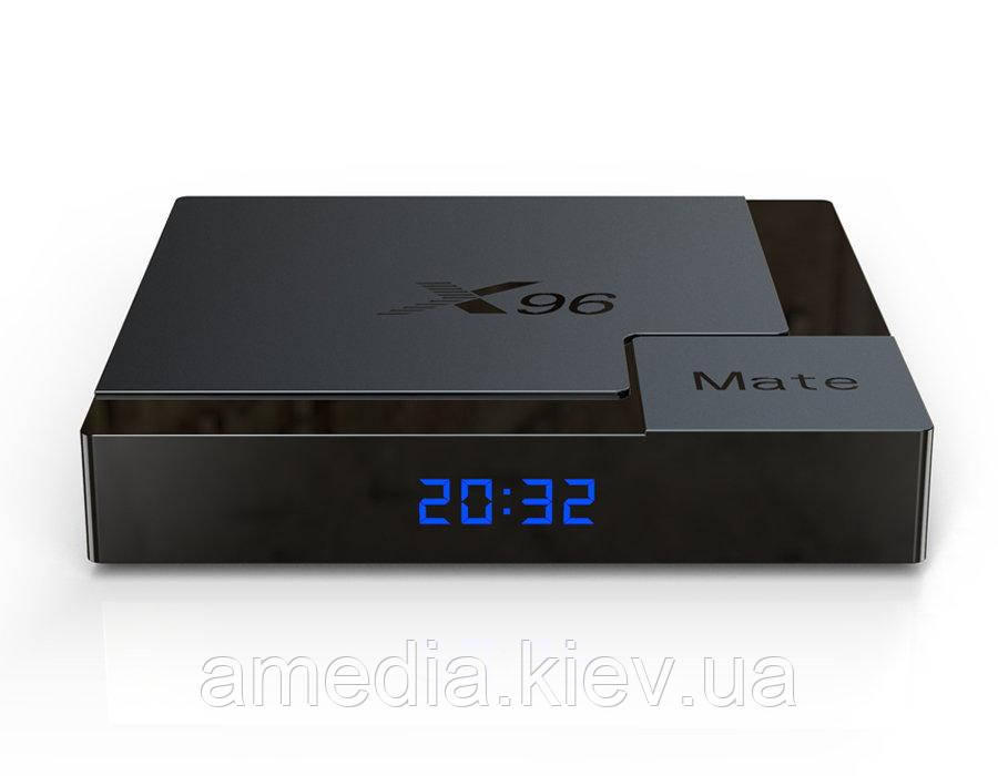 Смарт ТВ приставка X96 MATE 4гб 64гб Android 10 Allwinner H616 tv box 4/64 ТВ Фильмы Youtube Приложения - фото 3 - id-p1303819645