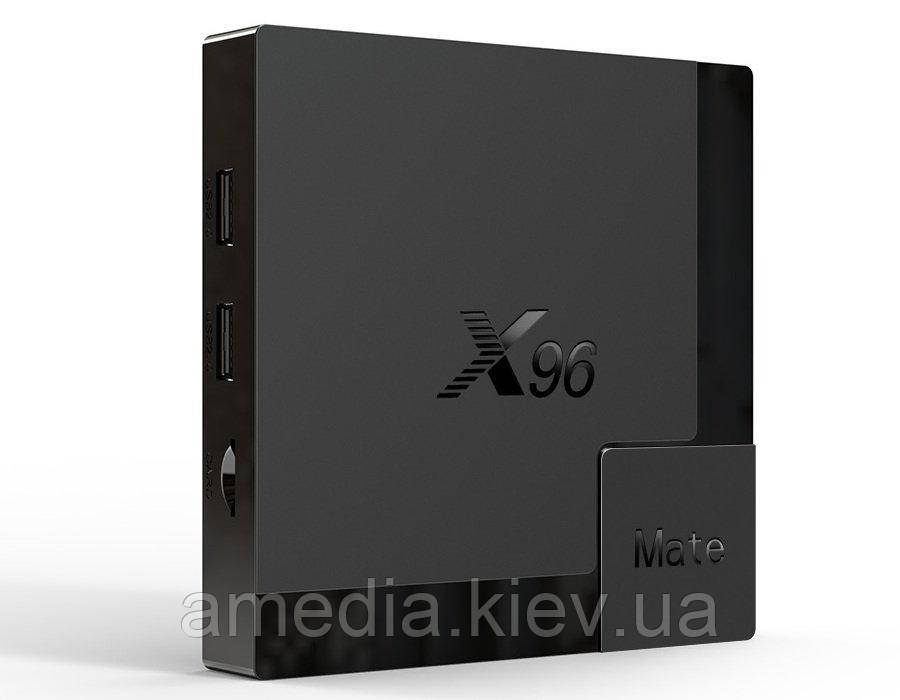 Смарт ТВ приставка X96 MATE 4гб 64гб Android 10 Allwinner H616 tv box 4/64 ТВ Фильмы Youtube Приложения - фото 4 - id-p1303819645