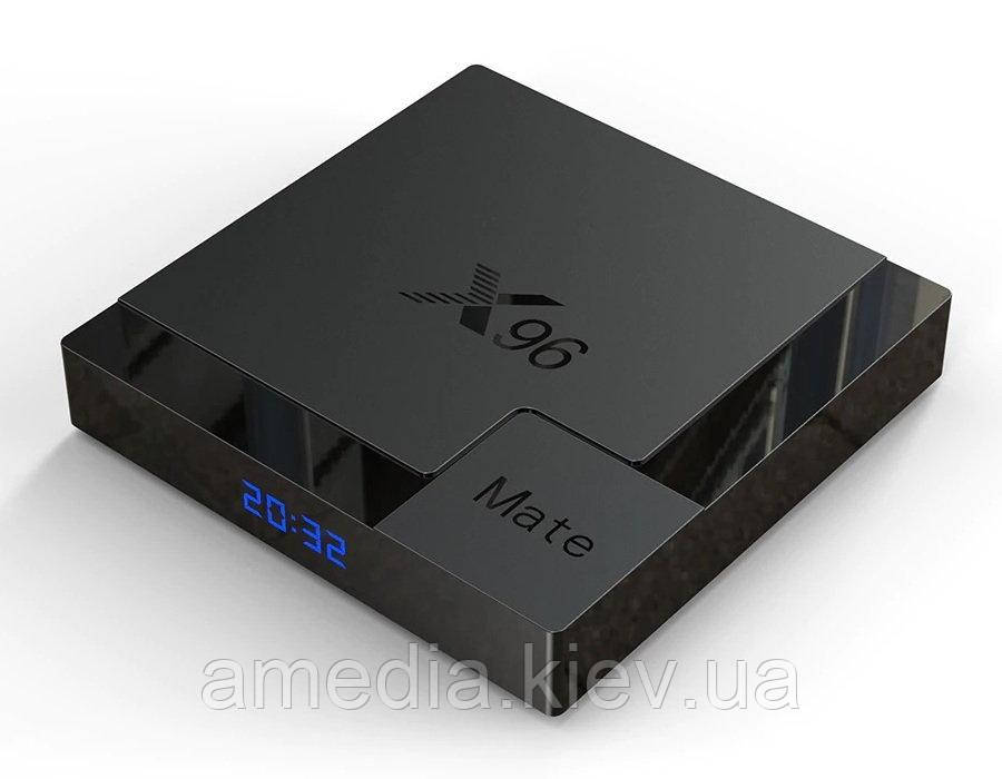 Смарт ТВ приставка X96 MATE 4гб 64гб Android 10 Allwinner H616 tv box 4/64 ТВ Фильмы Youtube Приложения - фото 5 - id-p1303819645