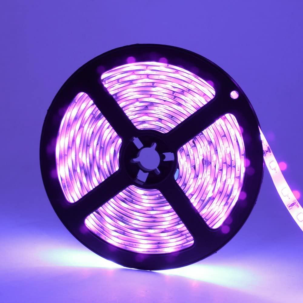 Світлодіодна стрічка UV SMD 5050 60 LED/m, IP65, ультрафіолетова
