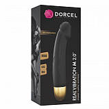 Вібратор Dorcel Real Vibration M Gold 2.0, діаметр 3,7см, перезаряджається, для точки G SO3820, фото 3