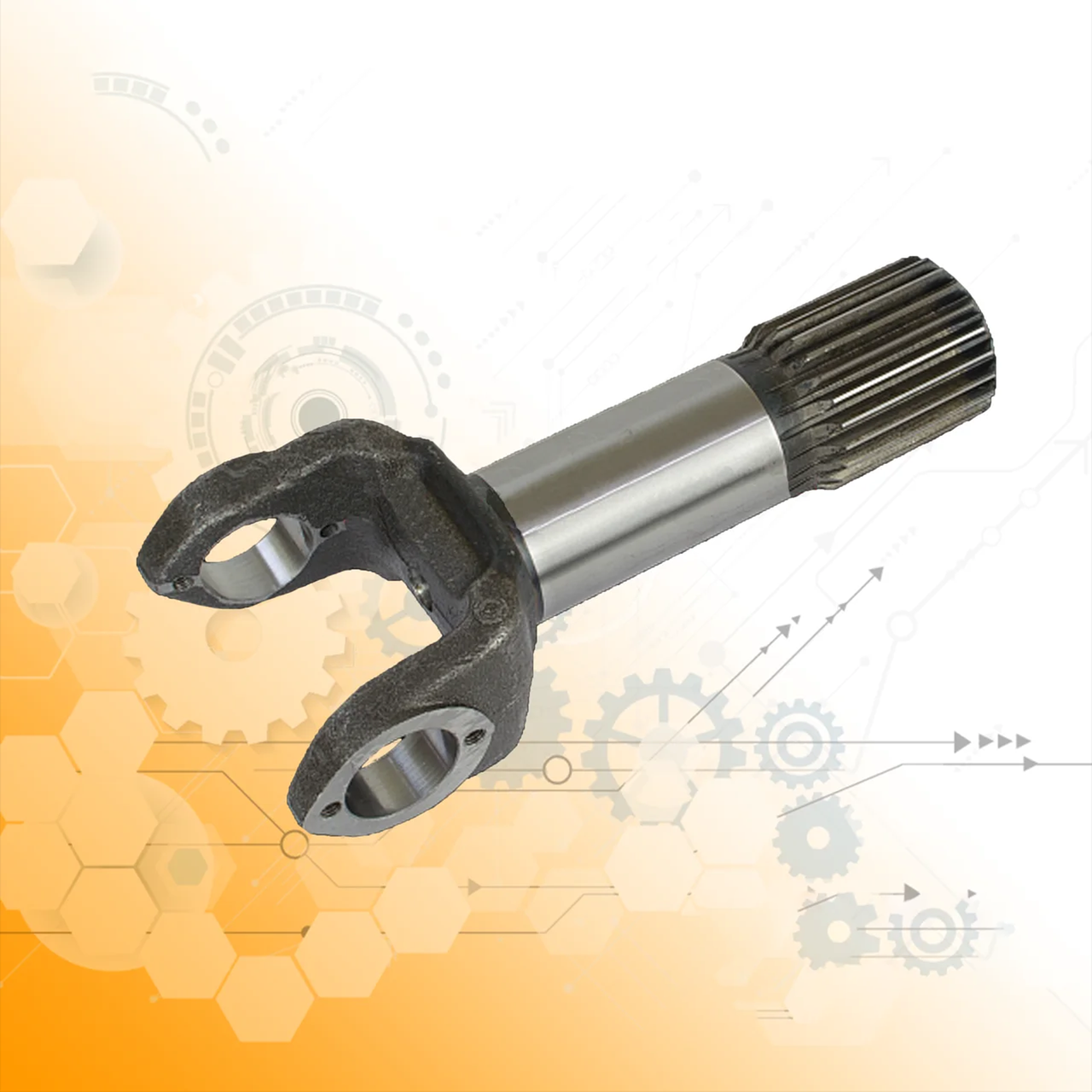 Шлицевая частина карданного валу ЗІЛ-130 нового зразка., фото 1