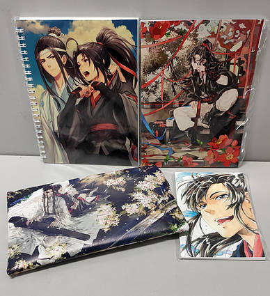 Набір Майстер демонічного культу: Скетчбук, зошит, блокнот і пенал