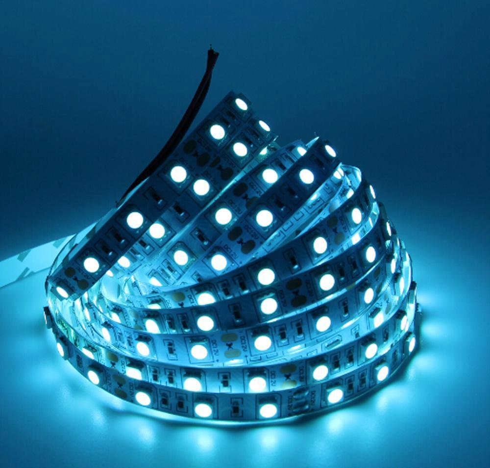 Dilux — Світлодіодна стрічка SMD 5050 60 LED/m, IP20 Ice Blue