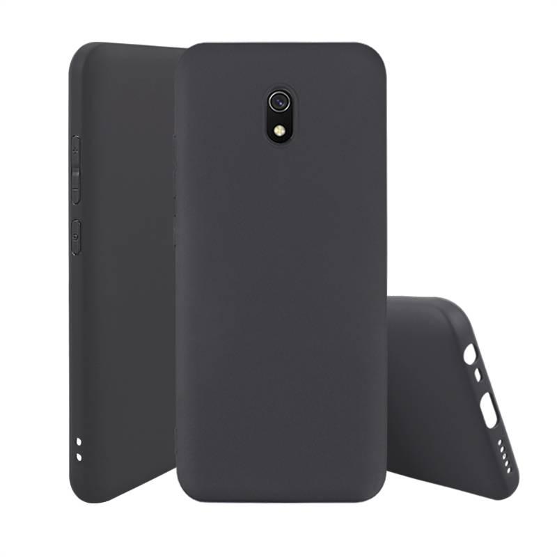 Чохол для Xiaomi RedMi 8A силіконовий бампер чорний, фото 1