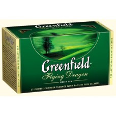 Чай Greenfield Грінфілд Flying Dragon Зелений 25 сашетов