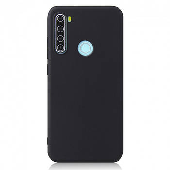 Чохол для Xiaomi RedMi Note 8 силіконовий бампер чорний