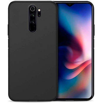 Чохол для Xiaomi RedMi Note 8T силіконовий бампер чорний