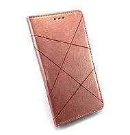 Чехол для Huawei Y5P книжка боковой с подставкой противоударный Avantis Business розовый