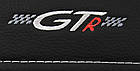 Автомобільні чохли універсальні Pok-ter GTR з екошкіри колір чорний із сірим, фото 3