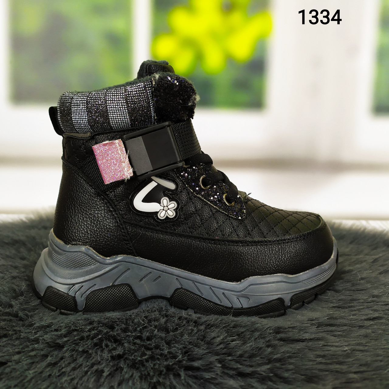 Дитячі зимові черевики для дівчинки 27-32 р