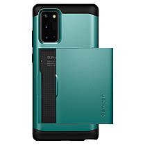 Чохол Spigen для Samsung Galaxy Note 20 - Tough Armor XP, Green, фото 4